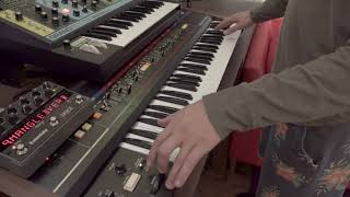 Synth Performance with TimeFactor amp Space Pedals [upl. by Snahc]