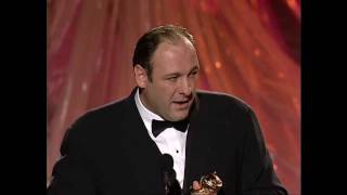 James Gandolfini Wins Best Actor TV Series Drama  Golden Globes Award 2000 [upl. by Moureaux59]