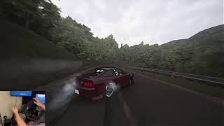 Nissan 180SX Drifting Usui Touge  Assetto Corsa 4k 60FPS [upl. by Idid]