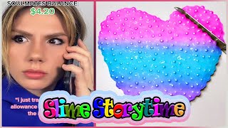 🌈 Satisfying ASMR Slime Storytime ✨ POV Tiktok Compilation  Awesome Slime 91 [upl. by Dirrej]