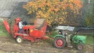 GRIMME WR 200  Windrower for potatoes  2row [upl. by Iel]