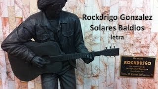 Rockdrigo  Solares Baldios  Letra [upl. by Burleigh]