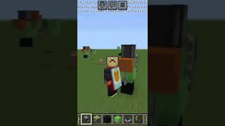 Motorcycle in Minecraft minecraft minecraftshorts minecraftcommunity treandingshort [upl. by Aicitel300]