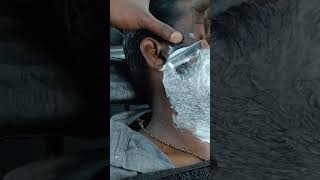 CLEAN CREAM SHAVING💈ASMR [upl. by Oirotciv]