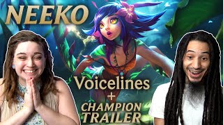 Arcane fans react to Neeko Voicelines amp Trailer  League Of Legends [upl. by Grogan756]