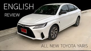 2023 Toyota Yaris ATIV  Vios  Yaris Sedan Walkaround Review English Review [upl. by Leontine]