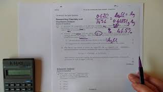 Advanced Higher Chemistry 31 Gravimetric Analysis amp Calculations [upl. by Khalil]