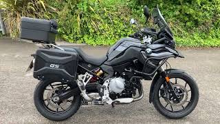 2022 BMW F750GS TE 7846 MILES  WALKAROUND  COMPLETELY MOTORBIKES [upl. by Eneja]