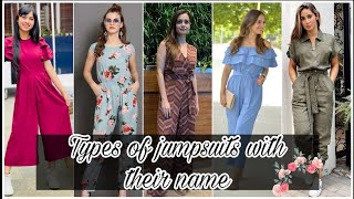 The Ultimate Guide to Different Types of Jumpsuits  16 types of jumpsuit with names  jumpsuits [upl. by Ahtivak554]