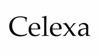 How to Pronounce Celexa [upl. by Thetos]