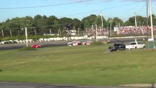 Wiscasset Speedway Boss hogg 100 Heat 2 8914 [upl. by Inahteb]