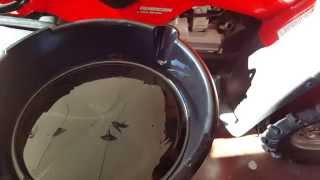 Honda Rubicon 500 GPS Oil Change Must Watch Must Know [upl. by Zebulon]