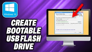 How To Create Windows 10 Bootable USB Flash Drive 2024  Quick Help [upl. by Jenda]