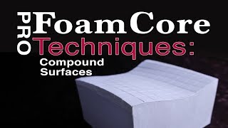 FoamCore Pro Tutorial Guide Foam Board model making Compound surface modeling Techniques tips [upl. by Draner21]