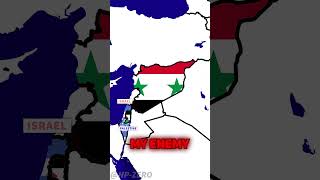 Countries And Their ENEMIES pt1 REMAKE shorts geography [upl. by Malaspina]