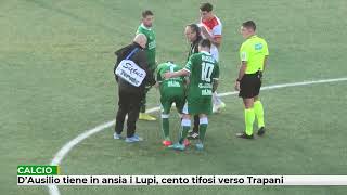 D’Ausilio tiene in ansia i Lupi cento tifosi verso Trapani [upl. by Ynnaf]