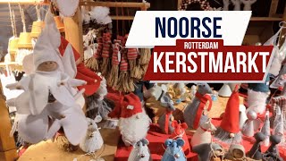 Noorse Kerstmarkt Rotterdam 2024 [upl. by Aivatan819]