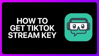 How To Get TikTok Stream Key On Streamlabs Tutorial [upl. by Leslie]