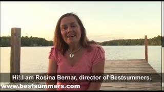 Bestsummers Rosina Bernar Campamentos de verano en USA [upl. by Nemzzaj]