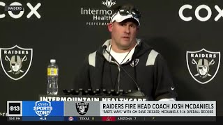 Raiders fire head coach Josh McDaniels [upl. by Enyaj]