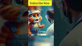 Cute cat hospital edment shorts trending viralvideo [upl. by Leanor]