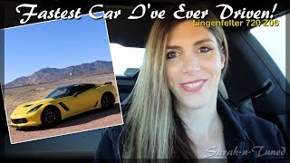 Fastest Car Ive Ever Driven  Lingenfelter 720 Z06 Review [upl. by Shayla932]