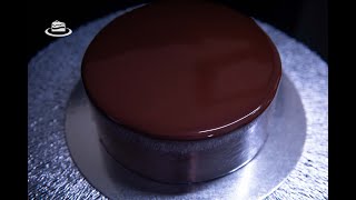 Glazura Oglinda de Cacao  Cocoa Mirror Glaze EN SUB [upl. by Eyks88]