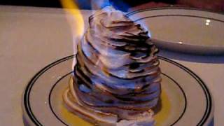 flaming baked alaska  Oceanaire SD [upl. by Elamaj]