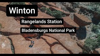 WINTON  QLD Road Trip EP10  Rangelands Station amp Bladensburg National Park amp Sunset Time Lapse [upl. by Coppock277]