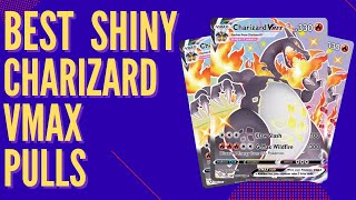 CRAZIEST SHINY 600 CHARIZARD VMAX PULLS  REACTIONS  Pokemon Pack Opening Highlights 20 [upl. by Iblehs]