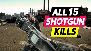 All MP155 Shotgun Kills for Skier Setup Task [upl. by Acirtap516]