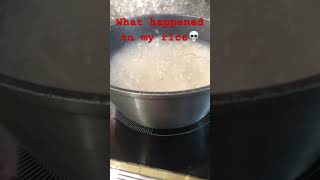 rice when you dont cook it in a rice cooker [upl. by Sualkin]