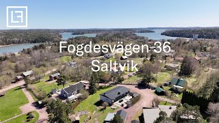 Välkommen till Fogdesvägen 36 i Saltvik [upl. by Sparrow25]