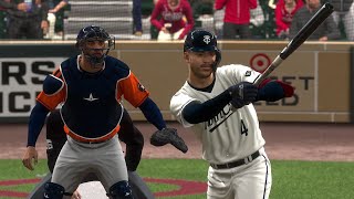 Minnesota Twins vs Houston Astros  ALDS 2023 Full Game 3 Highlights  MLB The Show 23 Sim [upl. by Acireed604]