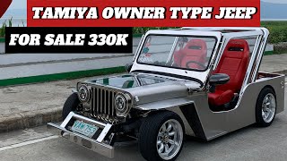 Pure Stainless Tamiya Owner Type Jeep  For Sale OTJ [upl. by Avlis597]