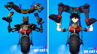 Deku Izuku Midoriya My Hero Academia doing Fortnite Funniest Built In Emotes 3 [upl. by Cud]