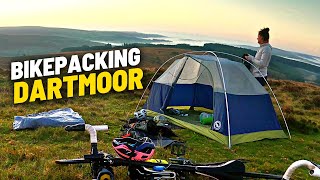 First Bikepacking Trip amp Wild Camping Experience  BIKEPACKING Dartmoor [upl. by Porcia]