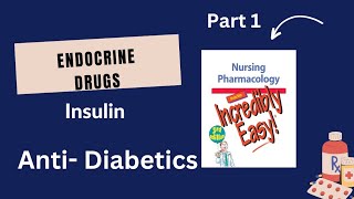 Antidiabetic drugs  Insulin  Drugs affecting on Endocrine system in Hindi BSN 4th semester [upl. by Kcirej25]