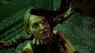 Jill Gets Infected with Parasites  Death Scene  Resident Evil 3 Remake [upl. by Thetos422]