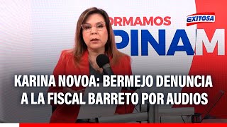 🔴🔵Guillermo Bermejo presenta denuncia contra fiscal Marita Barreto tras presuntos audios [upl. by Anerda]