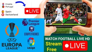 WATCH LIVE FOOTBALL ON PHONE FOR FREE  No Subscription No Ads [upl. by Zipporah]