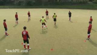 Soccer Drills  Control skills  12 and Out [upl. by Remos]