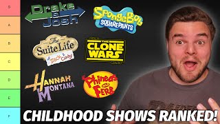 Childhood TV Shows Ranked TIER LIST [upl. by Tcideneb]