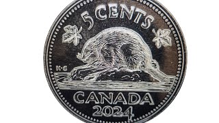 💰 Is Your 2024 Canadian Nickel Worth More Find Out Now 🪙 CoinCollecting rarecoins [upl. by Irat]