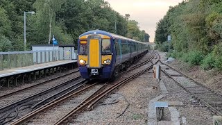 Lenham Railway Station With Southeastern Networker  Electrostar EMU Train Services 992024 [upl. by Yelssew]