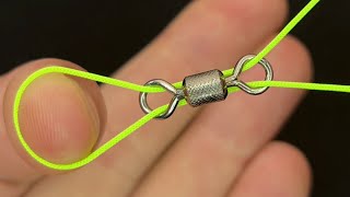 Powerful Fishing Knot for Hook and Swivel [upl. by Weiman481]