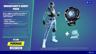 Breakpoints Quest Pack Fortnite [upl. by Paxon]