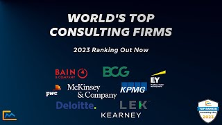 Top Consulting Firms of 2023 [upl. by Morgun]