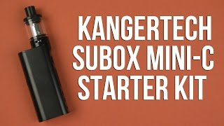 Распаковка Kangertech Subox MiniC Starter Kit Black [upl. by Oicnaneb]