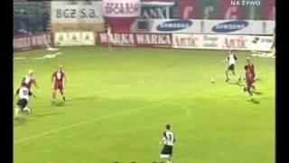 2003r Legia  Wisła 40 Jacek Magiera [upl. by Law]